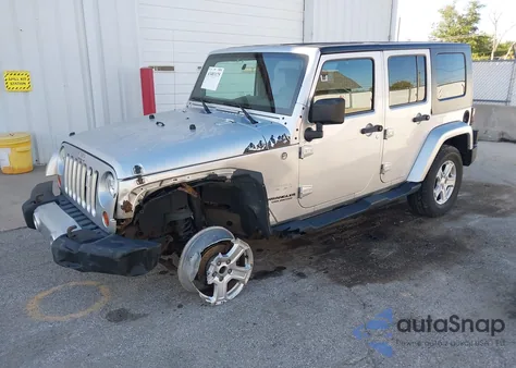2009 Jeep Wrangler Unlimited Sahara из США, поврежденный, VIN 1J8GA59199L784610